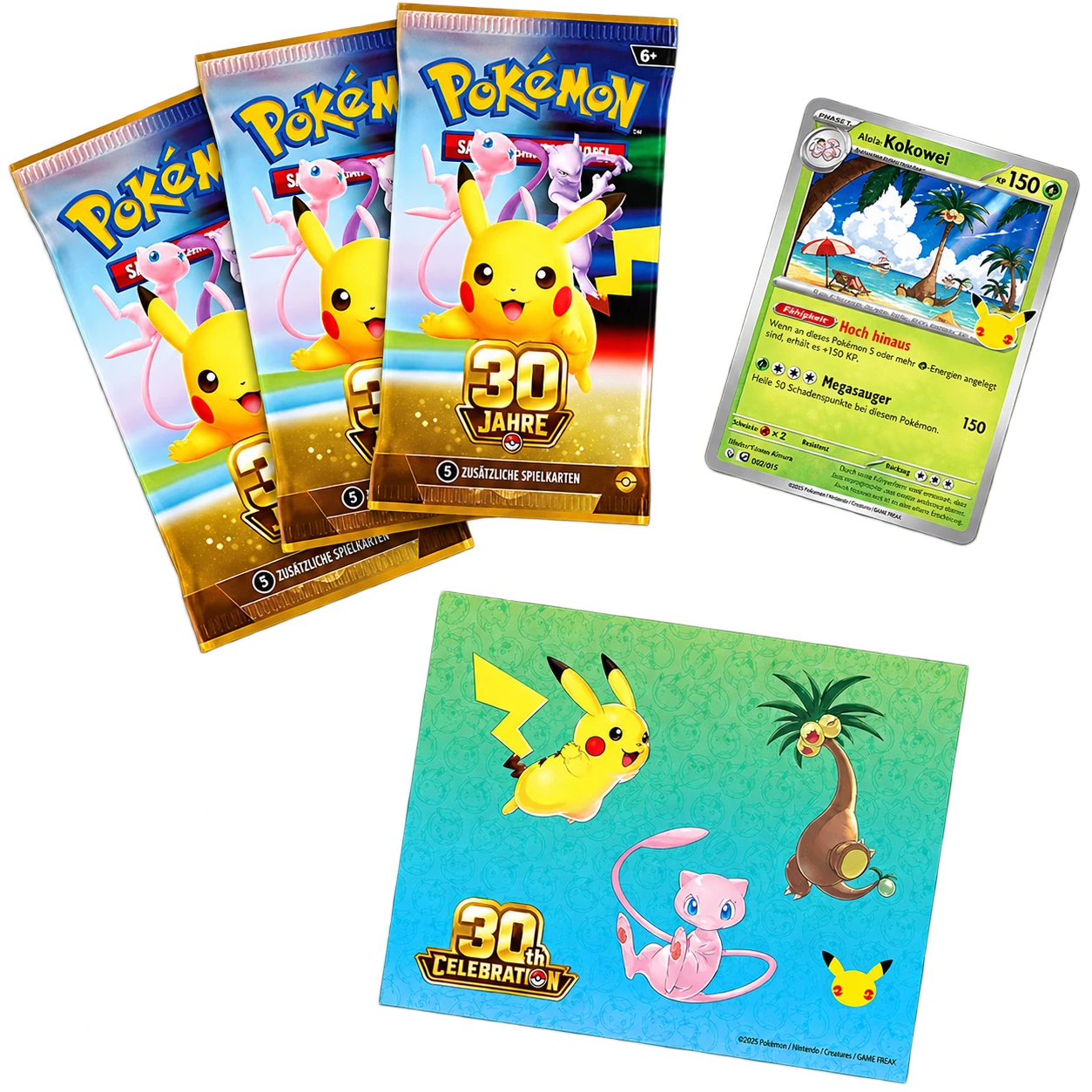 30 Jahre Alola-Kokowei Tech-Sticker