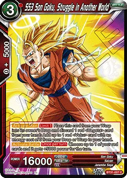 SS3 Son Goku, Struggle in Another World
