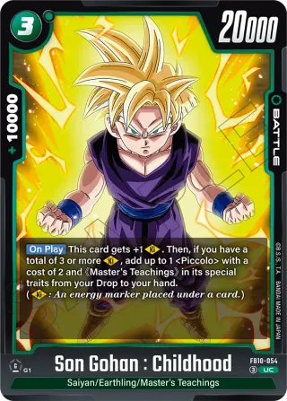 Son Gohan : Childhood