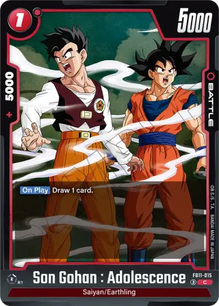 Son Gohan : Adolescence