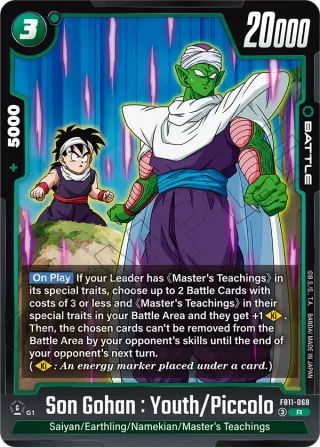 Son Gohan : Youth/Piccolo