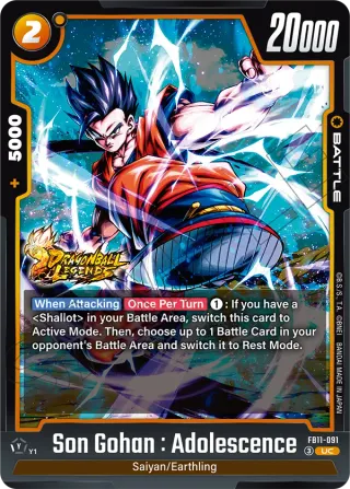 Son Gohan : Adolescence