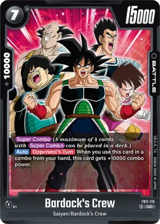 Bardock's Crew