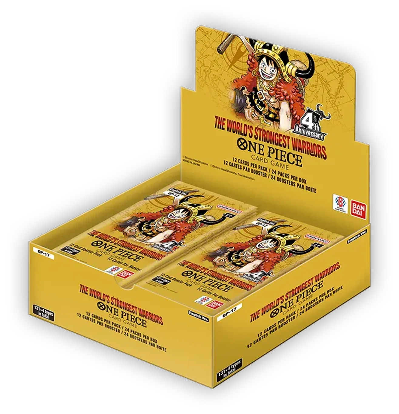 OP-17 The World's Strongest Warriors Display