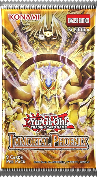Yu-Gi-Oh! Immortal Phoenix Booster Display (24 Booster) - Englisch -